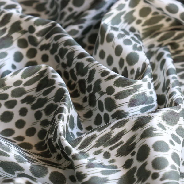 Salvia Stain - Stretch Cotton Sateen