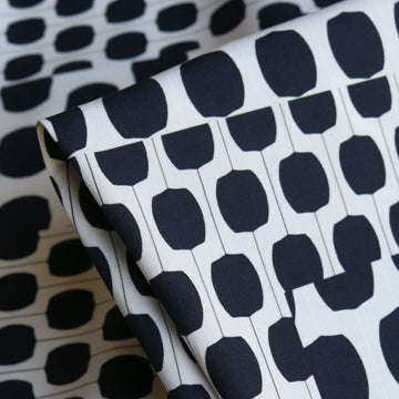 Mirror Spots - Stretch Cotton Poplin
