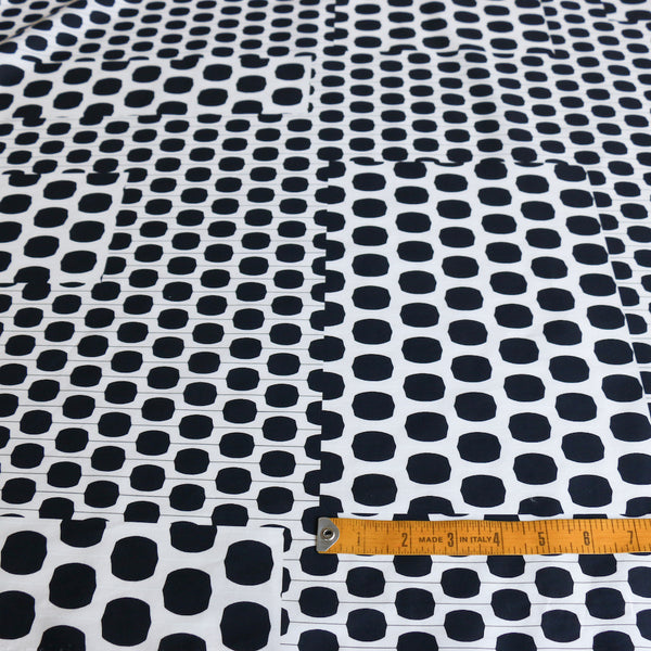 Mirror Spots - Stretch Cotton Poplin