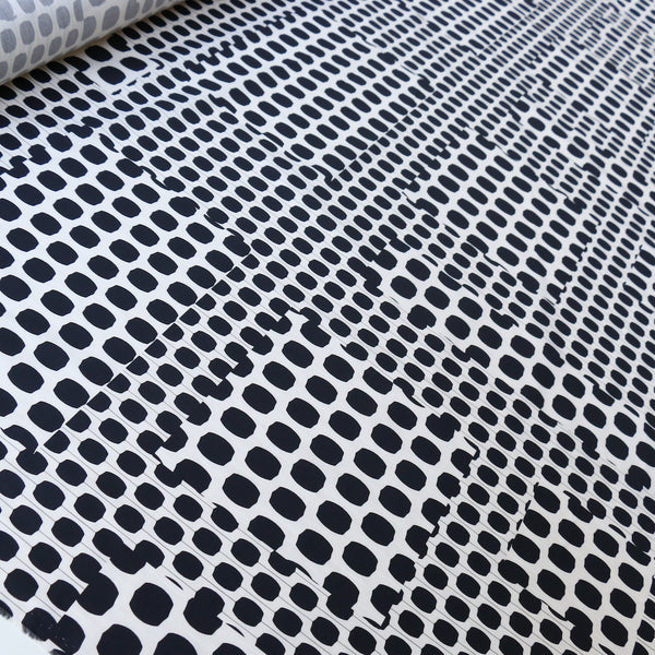 Mirror Spots - Stretch Cotton Poplin