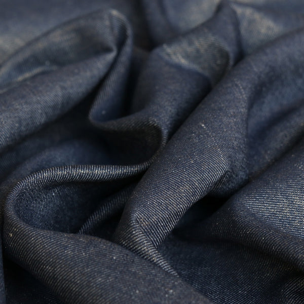 Goldie Denim with Lurex Coating