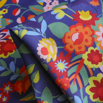 Floral Ballet Navy - Liberty Tana Lawn™