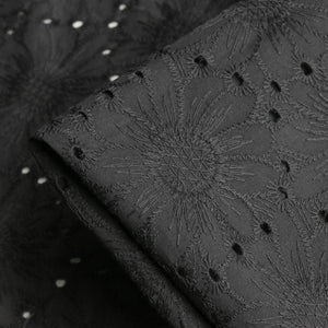 Provence Black - Broderie Anglaise