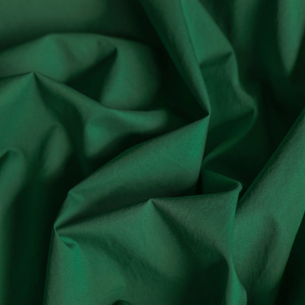 Lamatina Clover Green Cotton Poplin