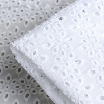 Annecy White - Broderie Anglaise