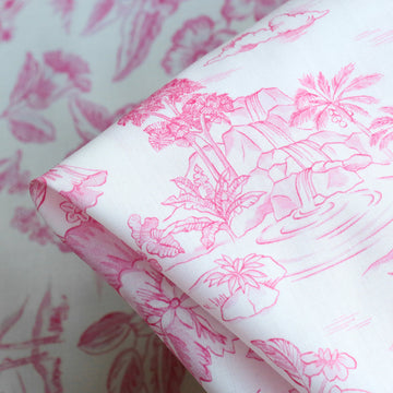 Delft Lagoon Pink - Liberty Tana Lawn™