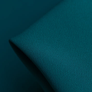 Cady Aquamarine Satin-Backed Crepe