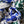 Ombre Blue Paisley Silk/Viscose Satin