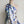 Ombre Blue Paisley Silk/Viscose Satin