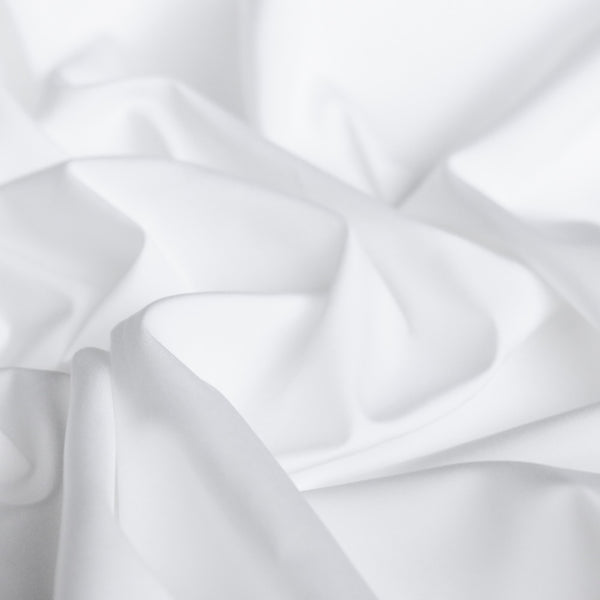 Bellucci White Cotton Shirting