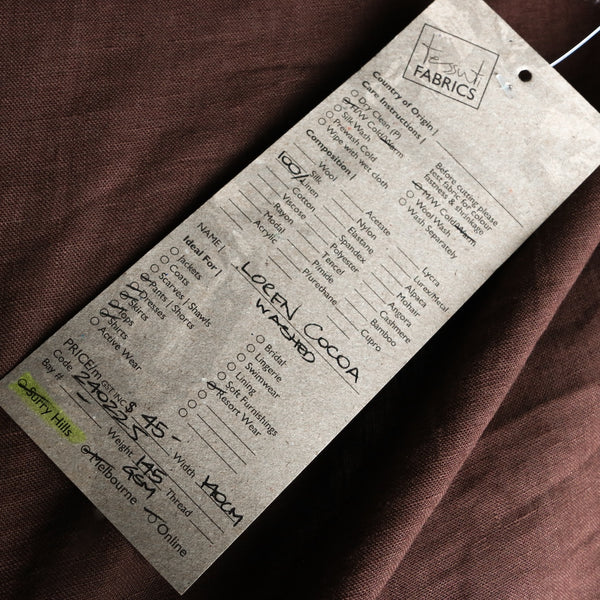 Loren Cocoa Linen