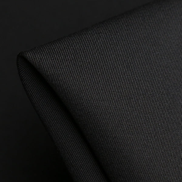 Tino Nero Wool Gaberdine