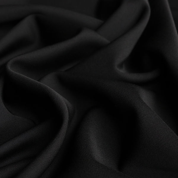 Tino Nero Wool Gaberdine