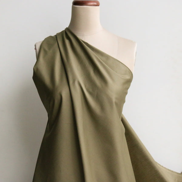 Khaki Cotone Voile
