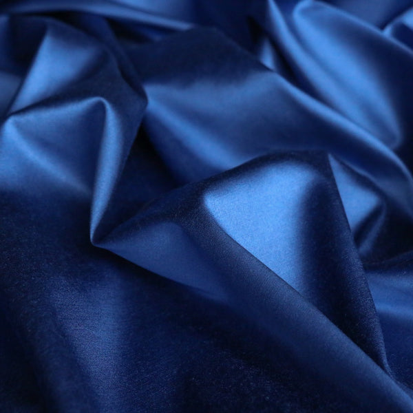 Bluette Raso Stretch Silk Cotton