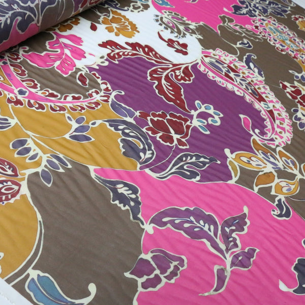 Taormina Rosa Silk Georgette