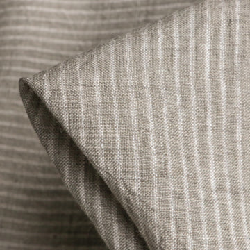 Ilona Stripe Fog - Washed Linen