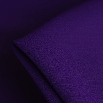 Lara Violet Satin Backed Wool/Acetate