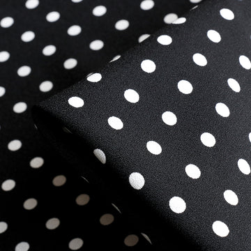 Cadele Nero Spot Crepe Cady