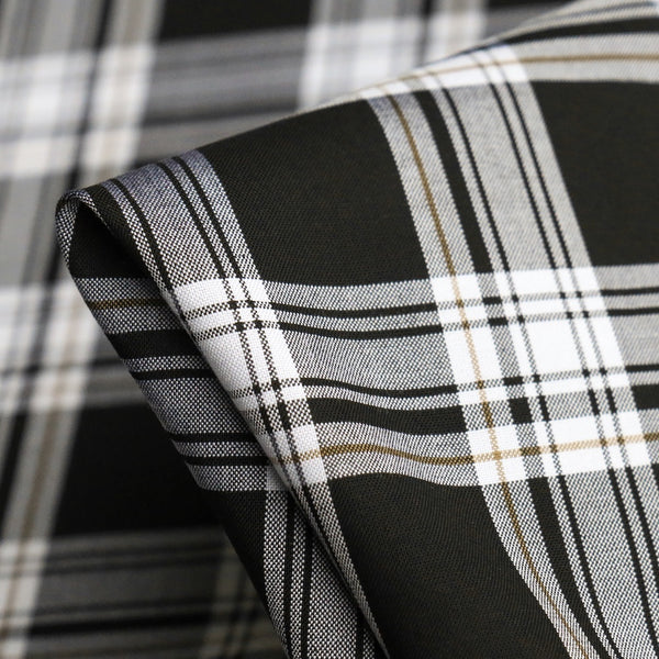 Baron Check Viscose