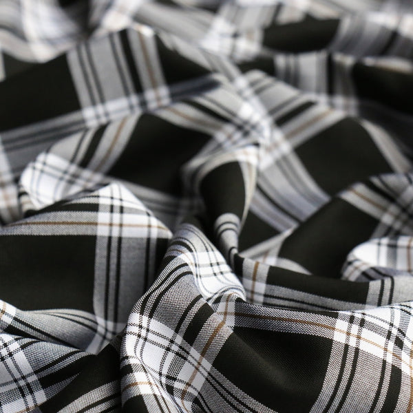 Baron Check Viscose