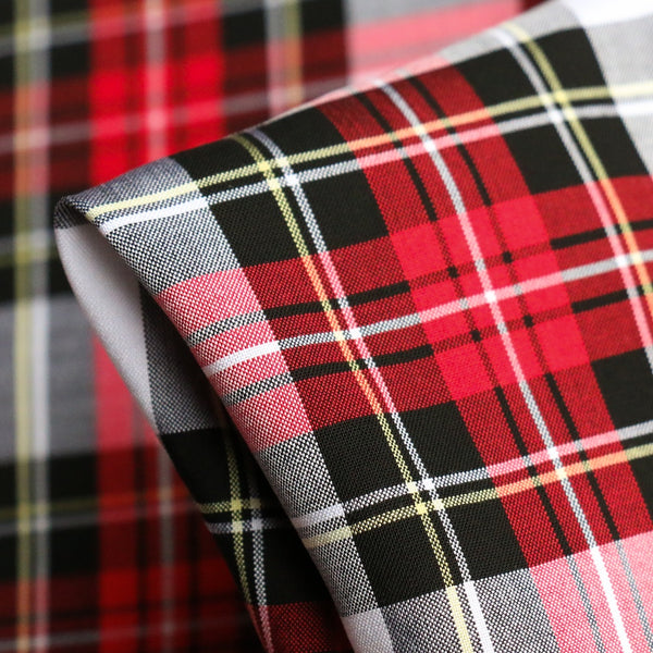 Stewart Check Viscose