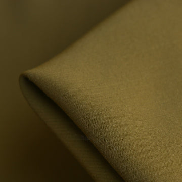 Lena Chartreuse Satin Backed Wool/Acetate