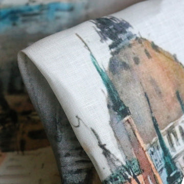 La Città Printed Linen