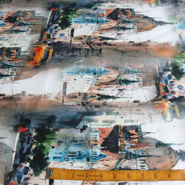 La Città Printed Linen