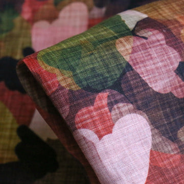 Autumn Canopy Printed Linen
