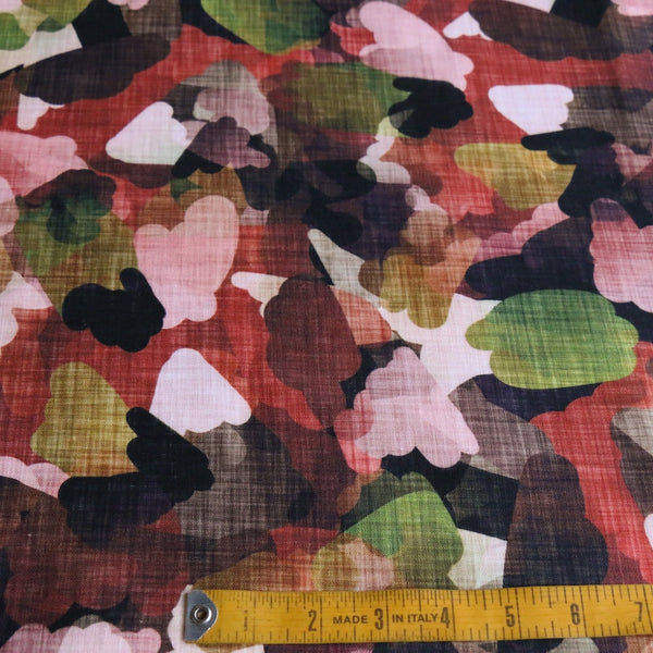 Autumn Canopy Printed Linen