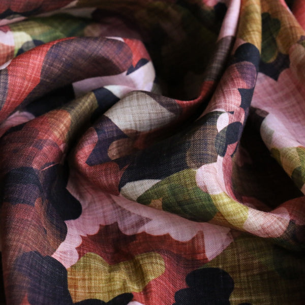 Autumn Canopy Printed Linen