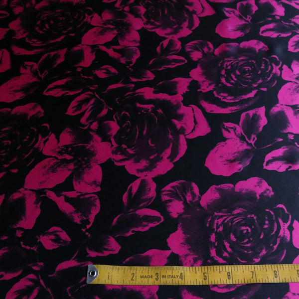 Vixen Rose Silk Satin