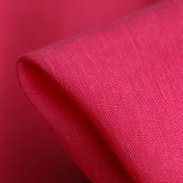Linford Coral Washed Linen