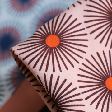 Sundown Mosaic Stretch Crepe