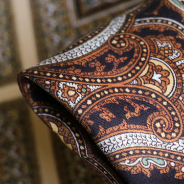 Marisa Paisley Panel Satin