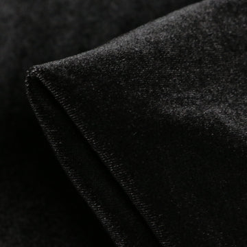 Bowie Black Stretch Velvet