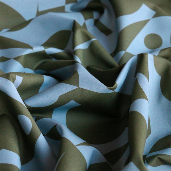 Composition Green/Blue - Liberty Tana Lawn™