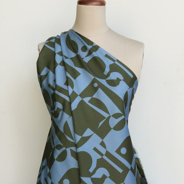 Composition Green/Blue - Liberty Tana Lawn™