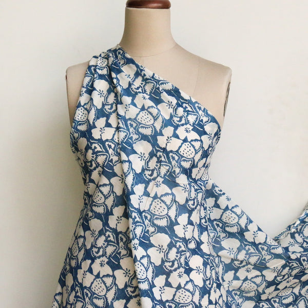 Soltana Blue - Cotton Voile