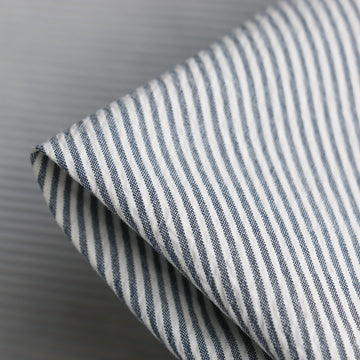 Navy Seersucker Stripe