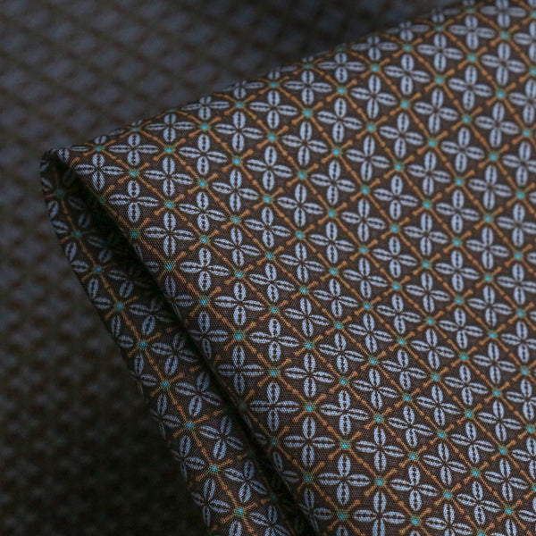 Isola Motif Cotton Shirting
