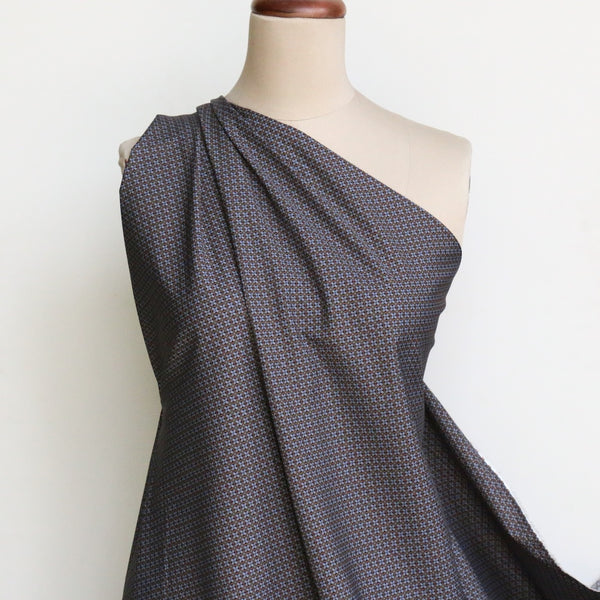 Isola Motif Cotton Shirting