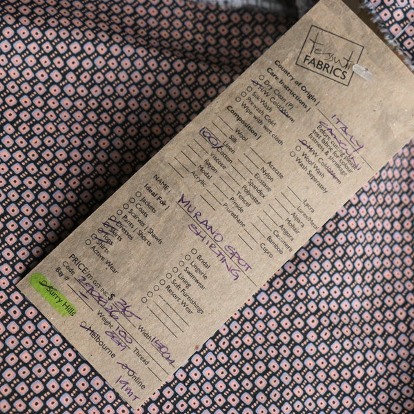 Murano Spot Cotton Shirting
