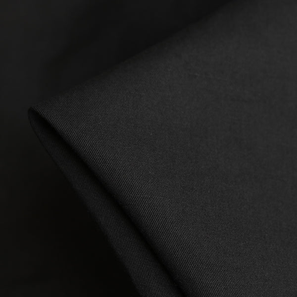 Ojay Black - Cotton/Linen Drill