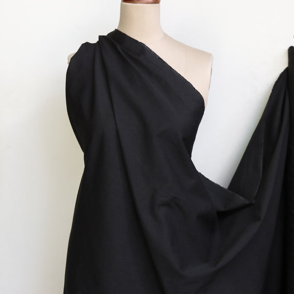 Ojay Black - Cotton/Linen Drill