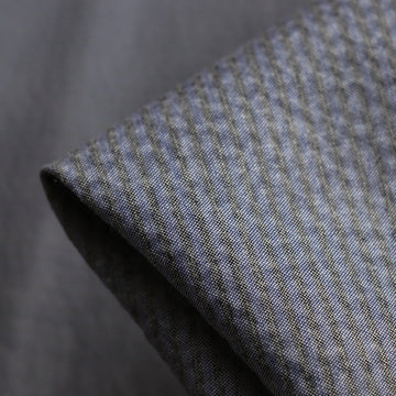 Celine Blue/Grey Striped Shirting