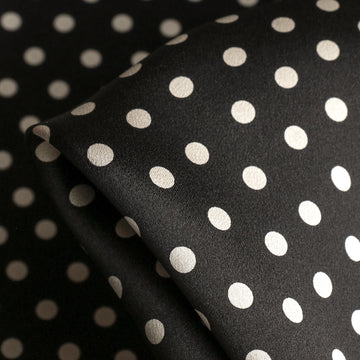 Lagos Nero Spot Silk Satin