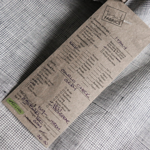 Carlo Check Linen