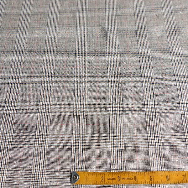 Luciano Check Linen